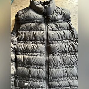 The North Face 550 puffer vest.